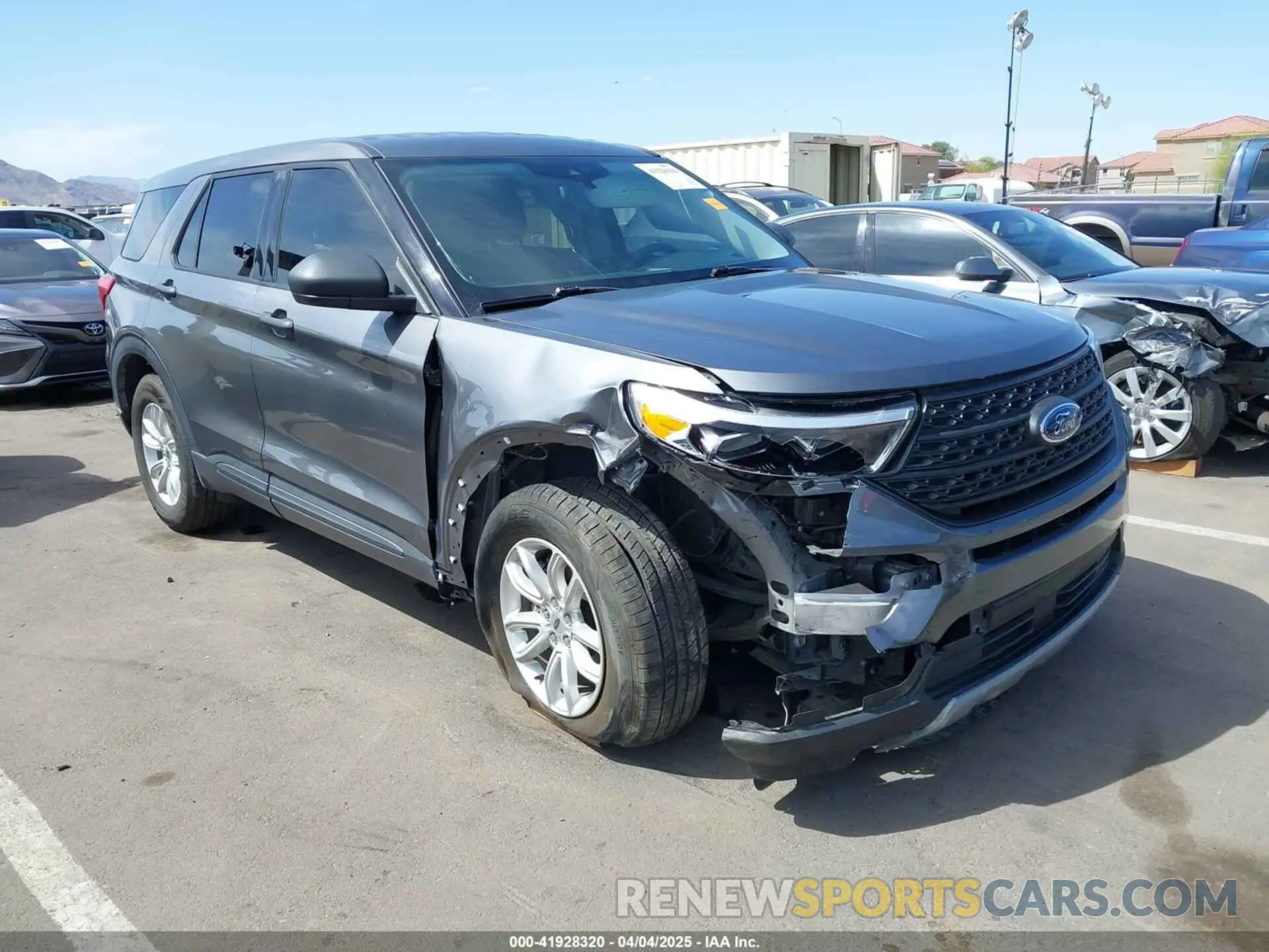 1 Photograph of a damaged car 1FMSK8BH8MGA30862 FORD EXPLORER 2021