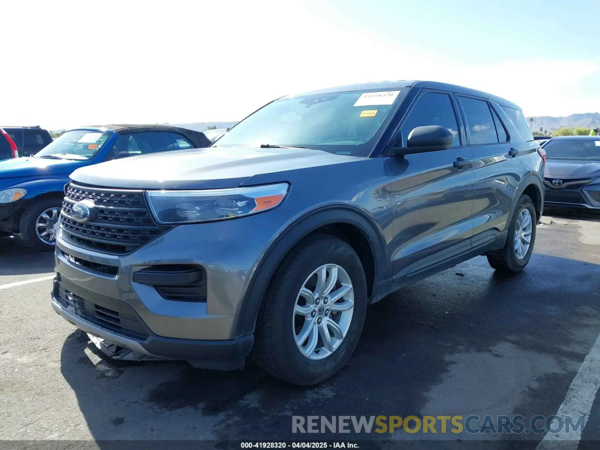 2 Photograph of a damaged car 1FMSK8BH8MGA30862 FORD EXPLORER 2021