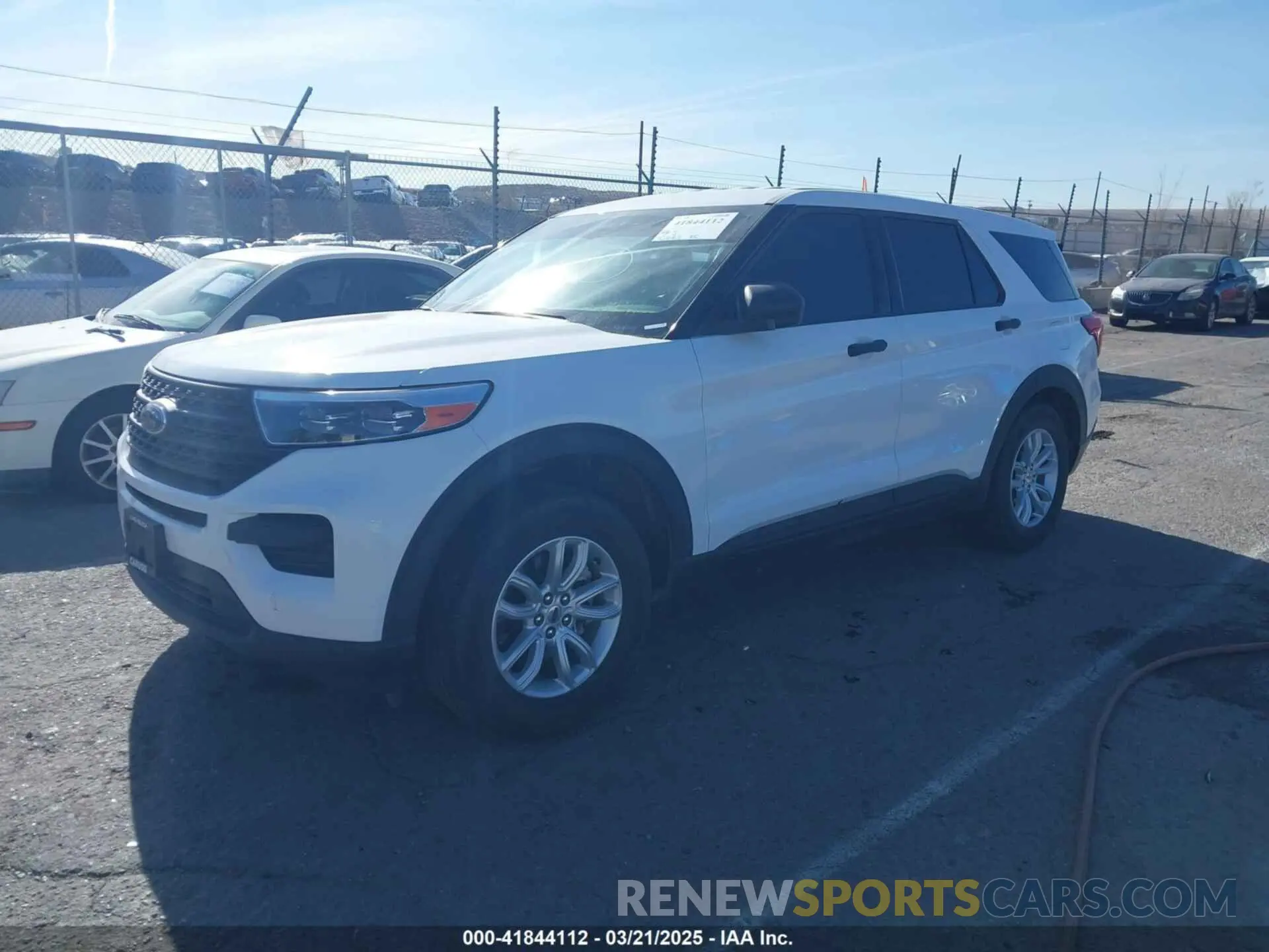 2 Photograph of a damaged car 1FMSK8BH8MGB54727 FORD EXPLORER 2021