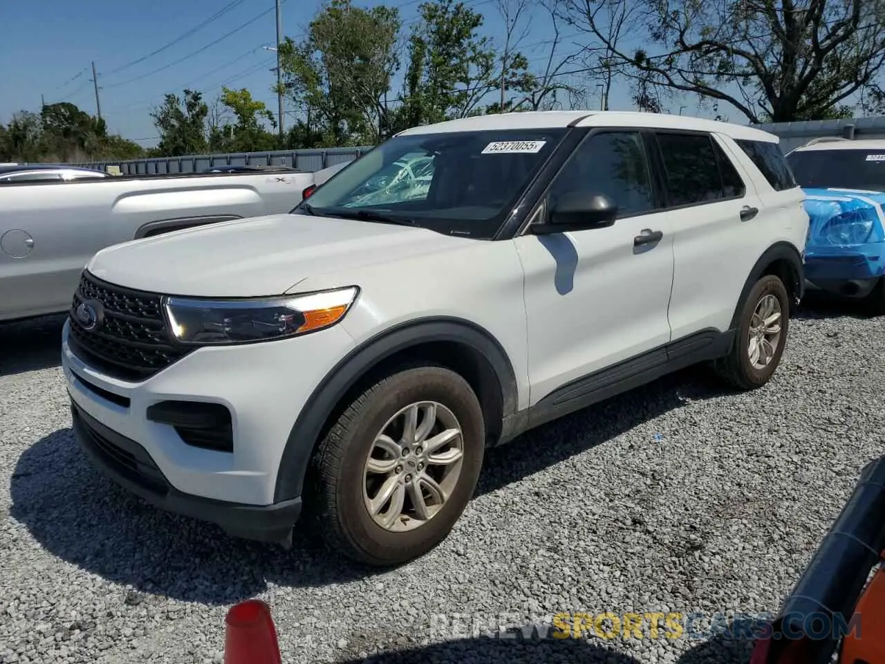 1 Photograph of a damaged car 1FMSK8BH8MGC06356 FORD EXPLORER 2021