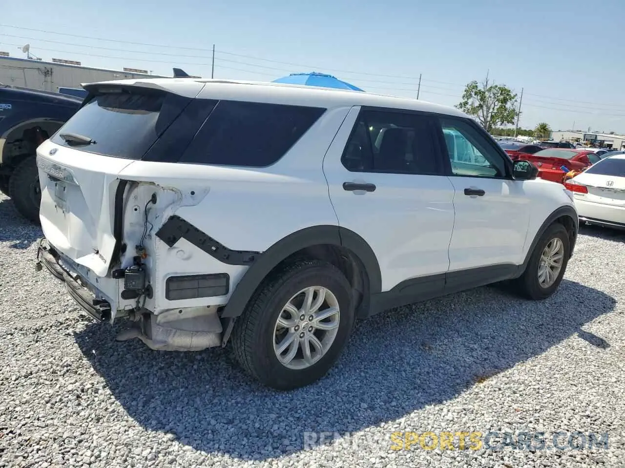 3 Photograph of a damaged car 1FMSK8BH8MGC06356 FORD EXPLORER 2021