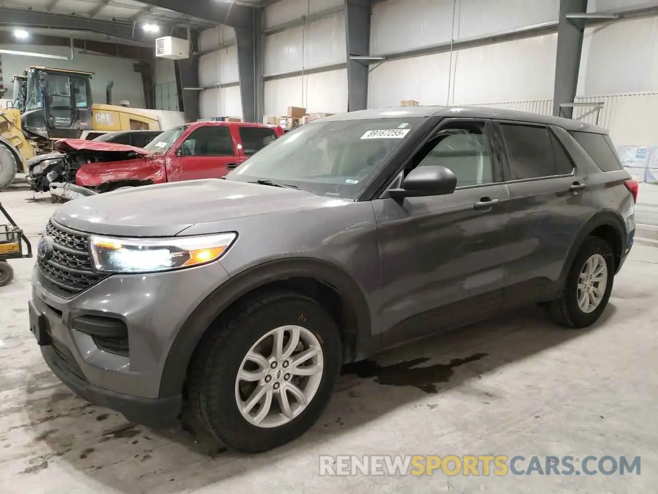 1 Photograph of a damaged car 1FMSK8BH9MGA15836 FORD EXPLORER 2021