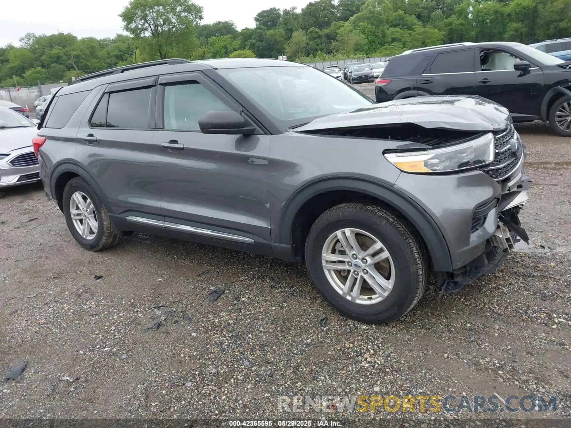 1 Photograph of a damaged car 1FMSK8DH0MGA55364 FORD EXPLORER 2021
