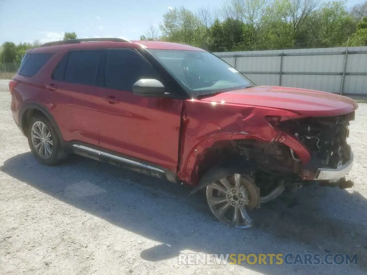 4 Photograph of a damaged car 1FMSK8DH0MGA58894 FORD EXPLORER 2021