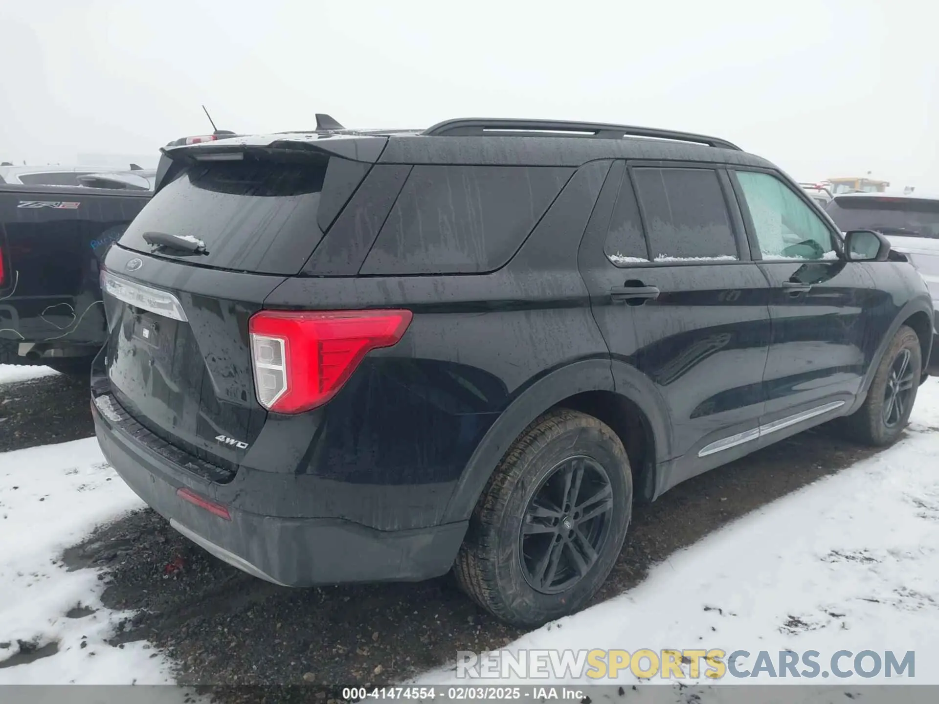 4 Photograph of a damaged car 1FMSK8DH0MGA59737 FORD EXPLORER 2021