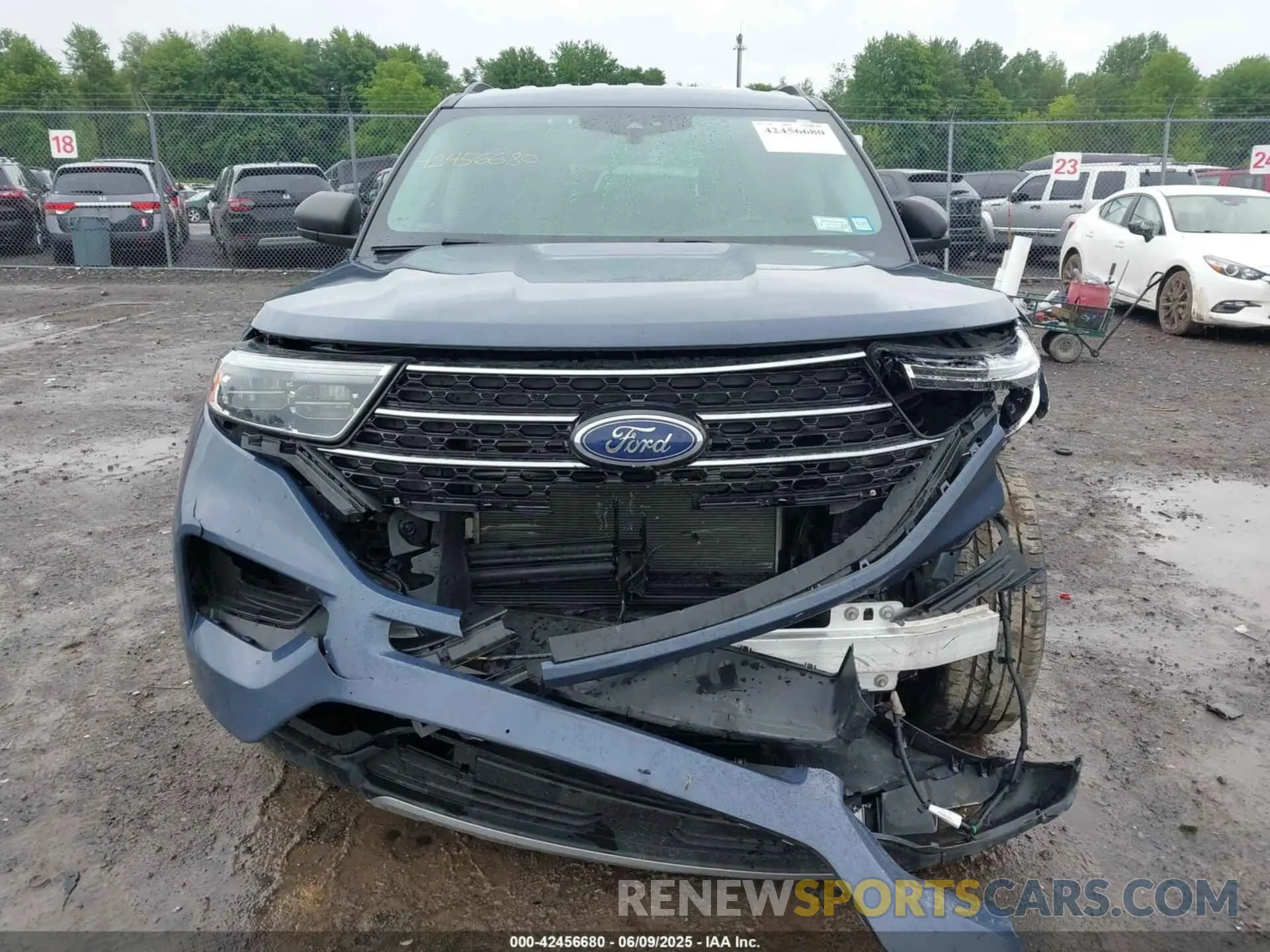 13 Photograph of a damaged car 1FMSK8DH0MGB22478 FORD EXPLORER 2021