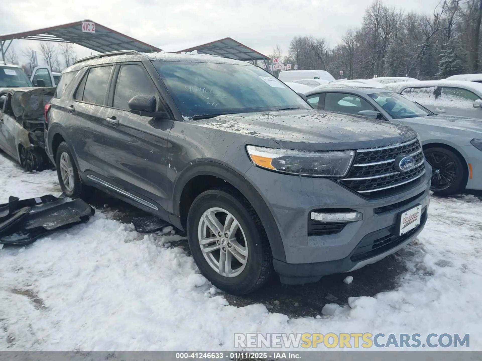 1 Photograph of a damaged car 1FMSK8DH0MGC10138 FORD EXPLORER 2021