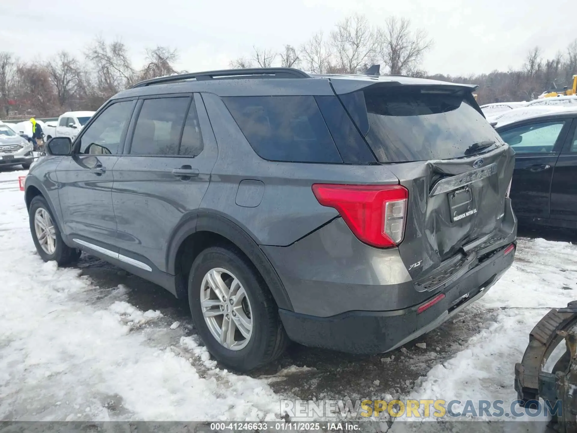 3 Photograph of a damaged car 1FMSK8DH0MGC10138 FORD EXPLORER 2021