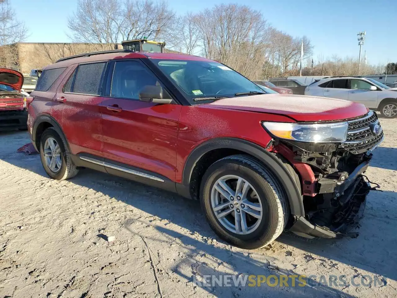 4 Photograph of a damaged car 1FMSK8DH1MGA09770 FORD EXPLORER 2021