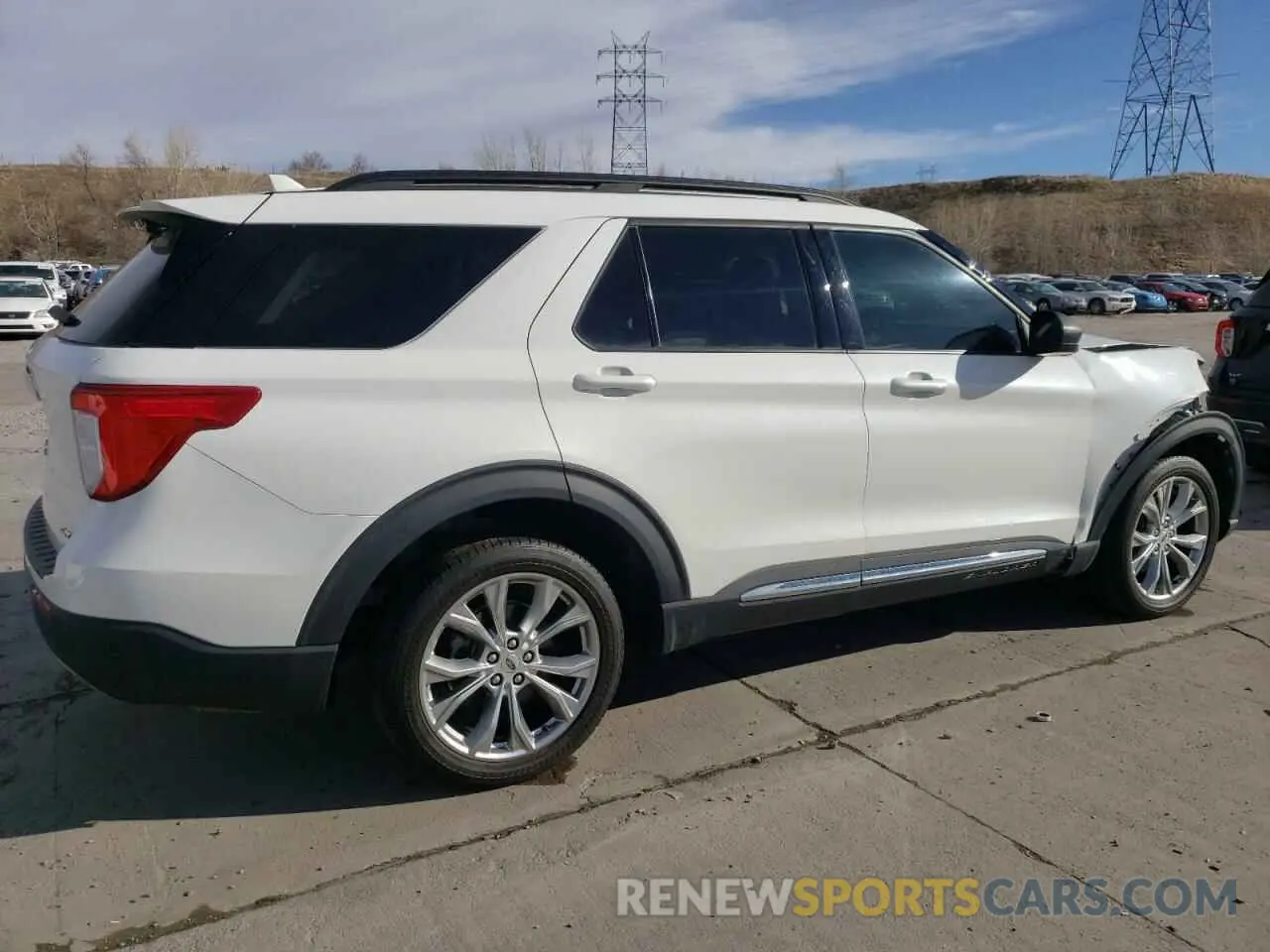 3 Photograph of a damaged car 1FMSK8DH1MGB28855 FORD EXPLORER 2021