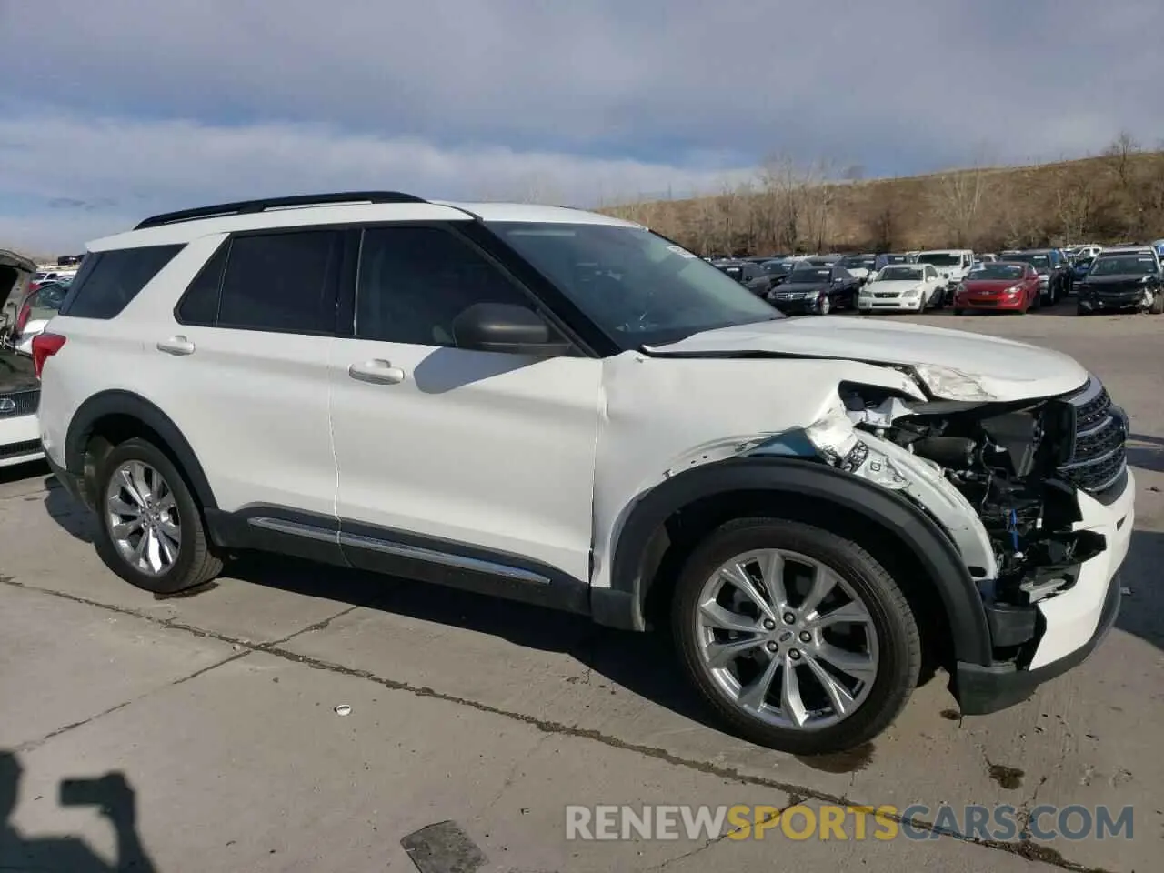 4 Photograph of a damaged car 1FMSK8DH1MGB28855 FORD EXPLORER 2021