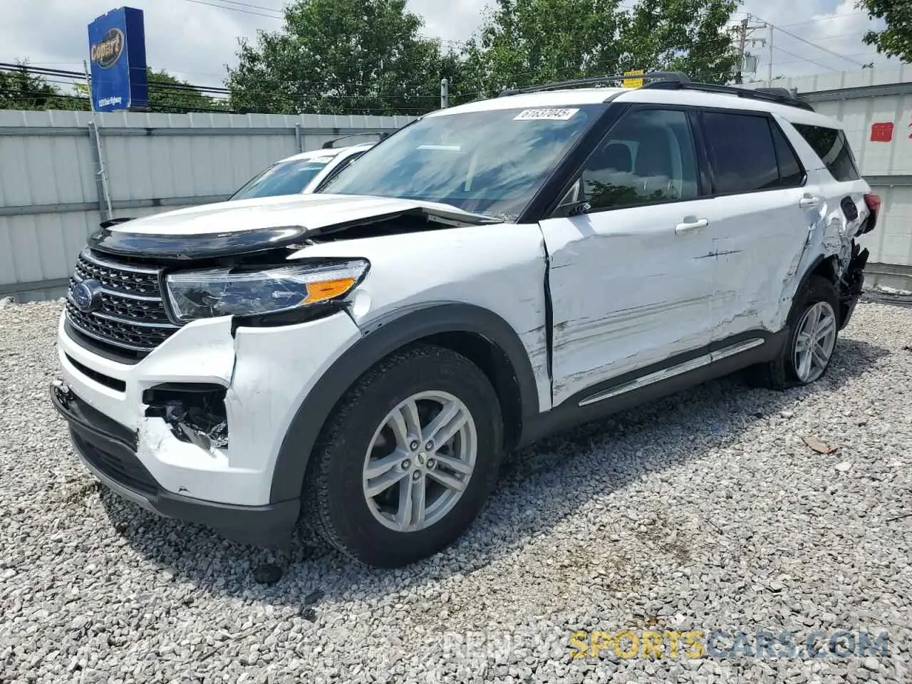 1 Photograph of a damaged car 1FMSK8DH1MGB29455 FORD EXPLORER 2021