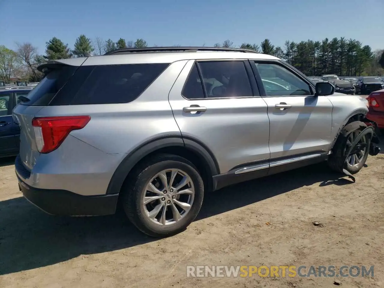 3 Photograph of a damaged car 1FMSK8DH1MGB40763 FORD EXPLORER 2021