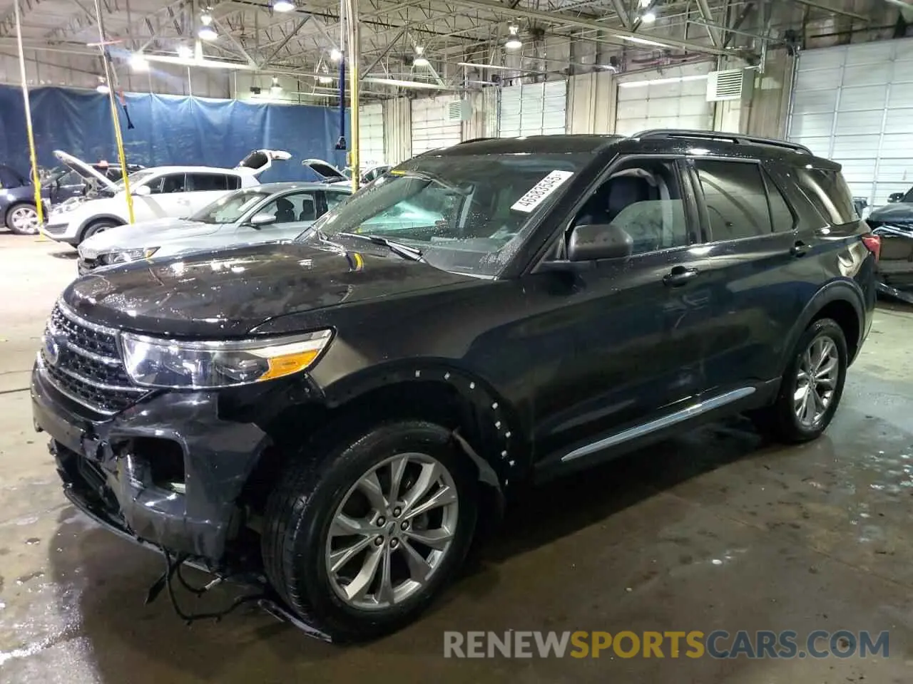 1 Photograph of a damaged car 1FMSK8DH1MGC12044 FORD EXPLORER 2021
