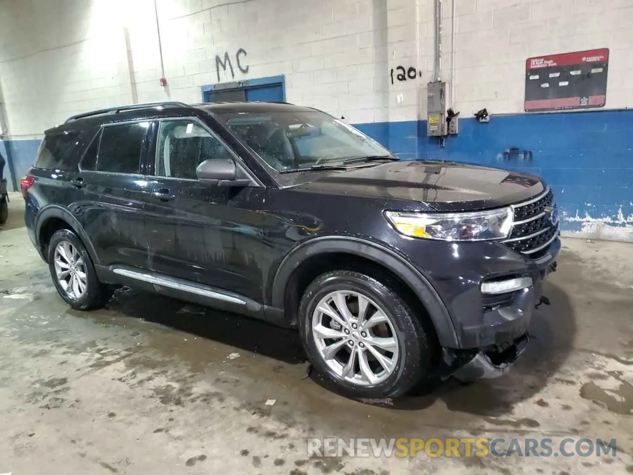 4 Photograph of a damaged car 1FMSK8DH1MGC12044 FORD EXPLORER 2021