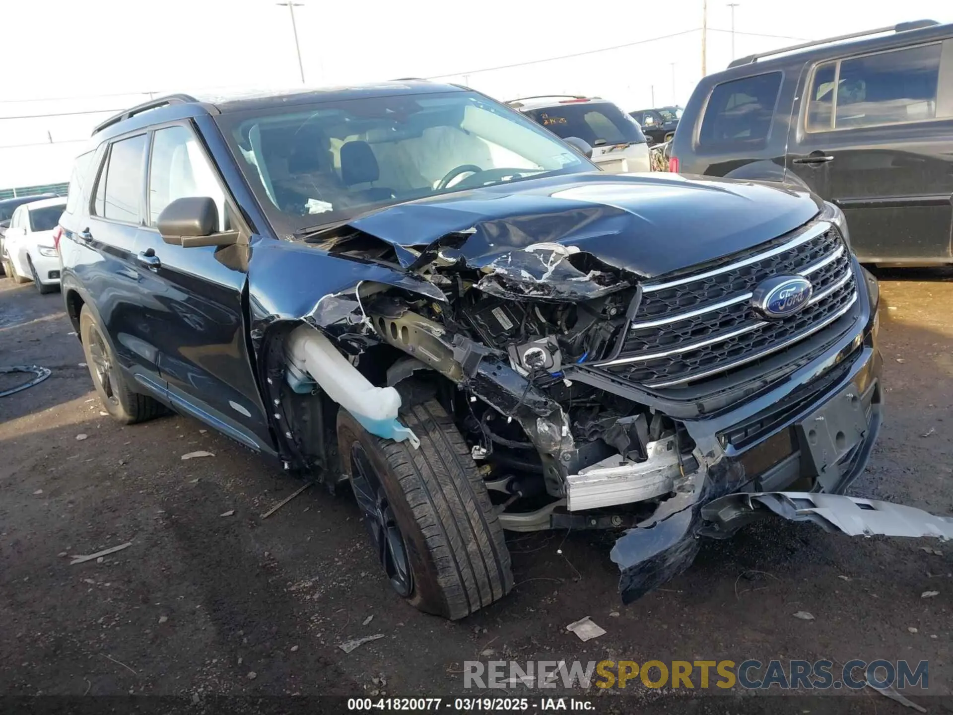 1 Photograph of a damaged car 1FMSK8DH1MGC36120 FORD EXPLORER 2021