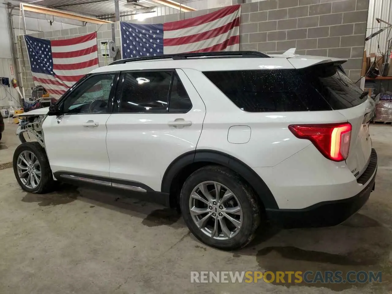 2 Photograph of a damaged car 1FMSK8DH1MGC41740 FORD EXPLORER 2021