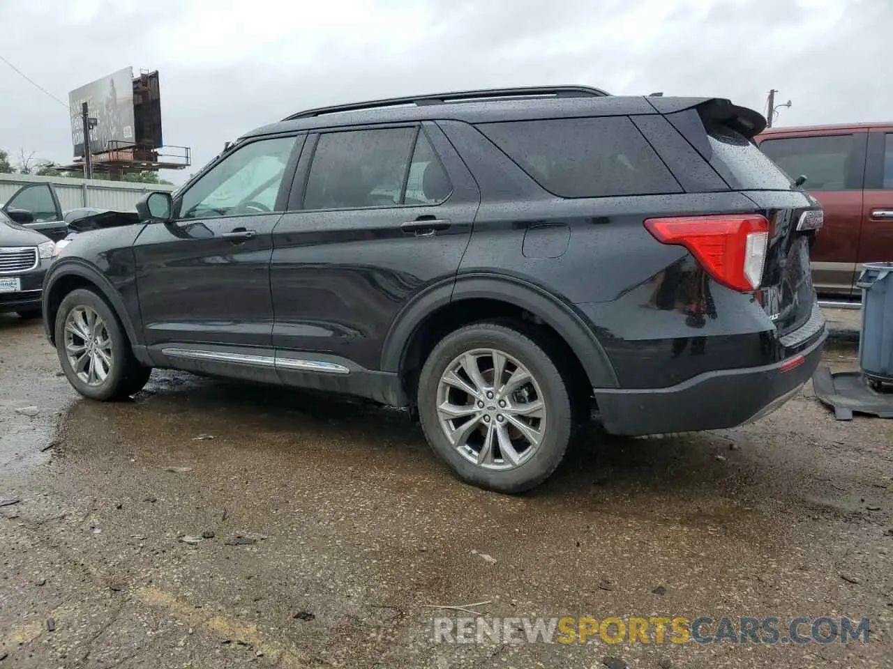 2 Photograph of a damaged car 1FMSK8DH1MGC47067 FORD EXPLORER 2021