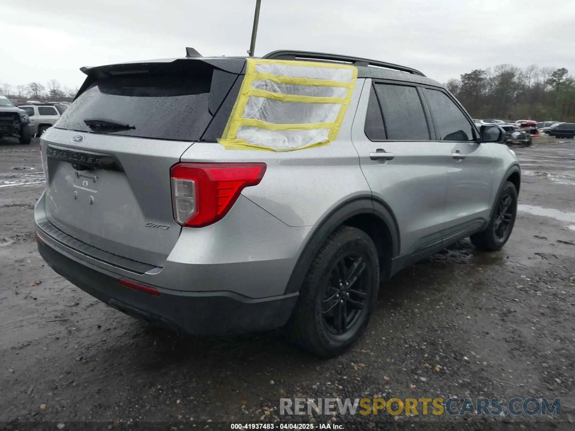 4 Photograph of a damaged car 1FMSK8DH2MGA10393 FORD EXPLORER 2021