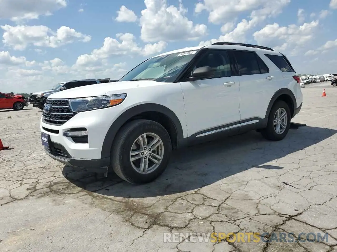 1 Photograph of a damaged car 1FMSK8DH2MGA26030 FORD EXPLORER 2021