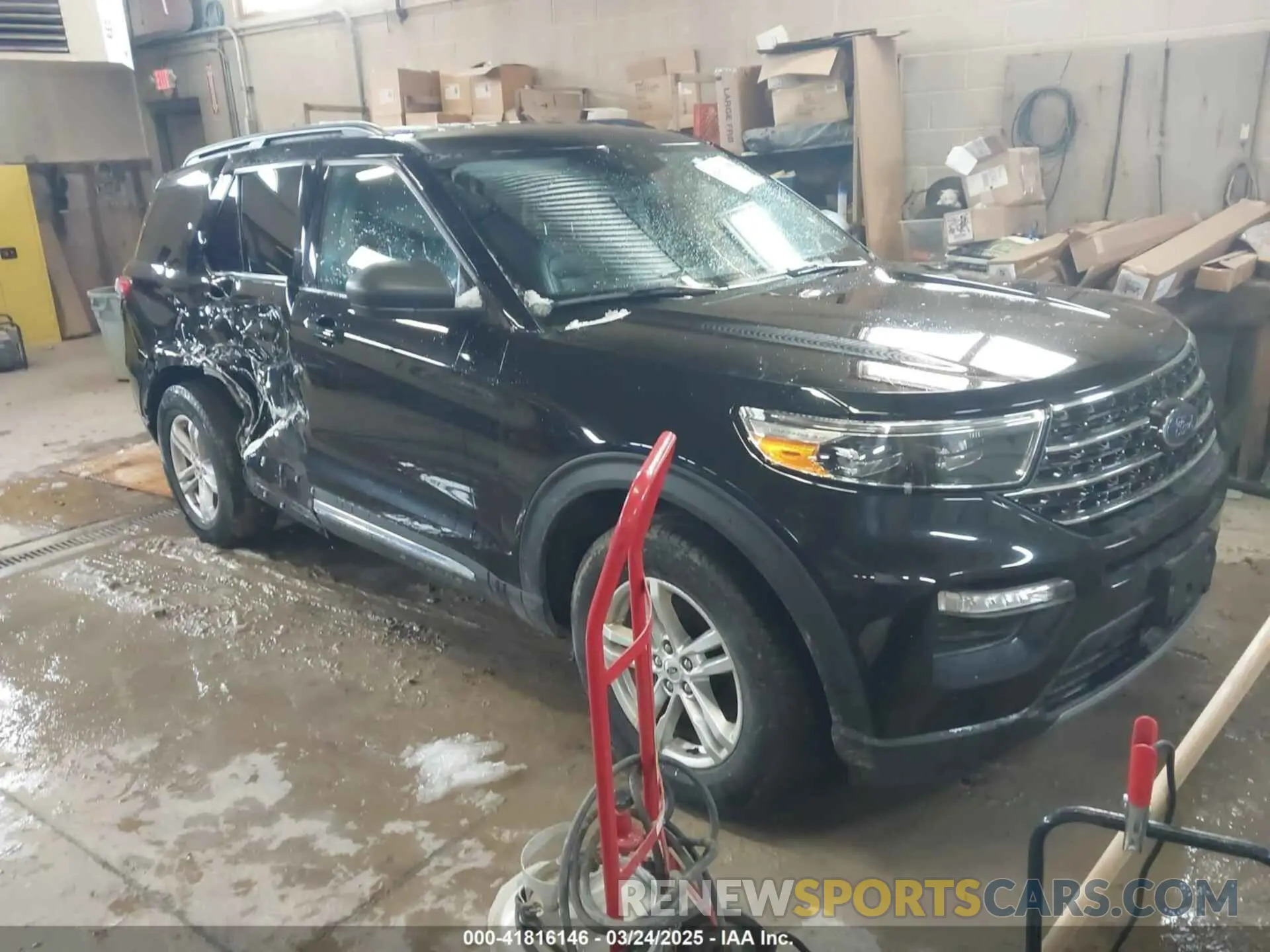 1 Photograph of a damaged car 1FMSK8DH2MGA45693 FORD EXPLORER 2021