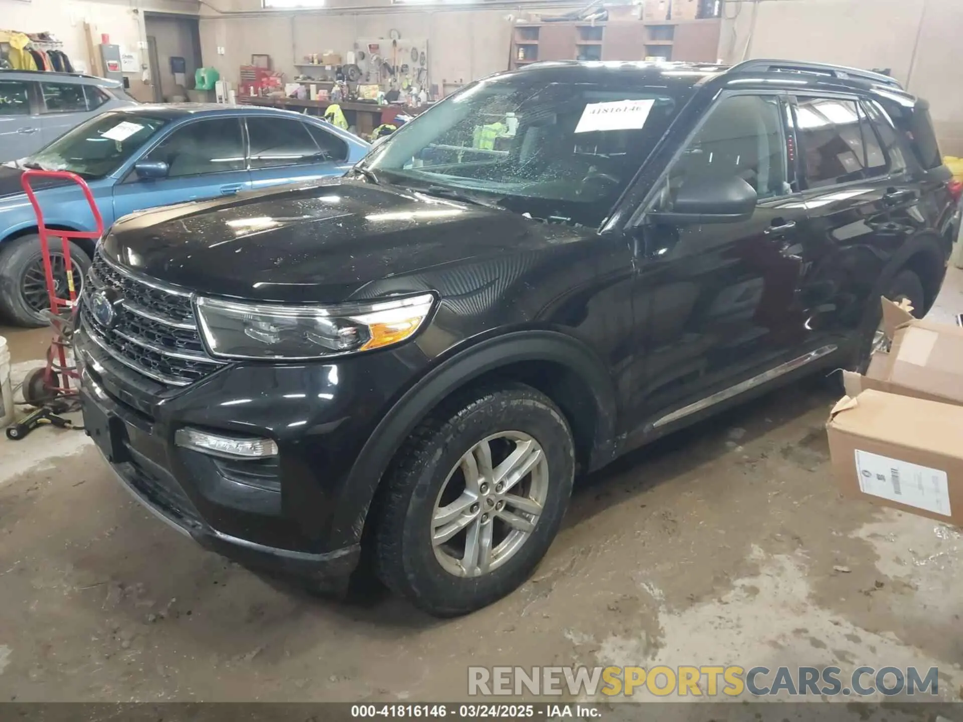 2 Photograph of a damaged car 1FMSK8DH2MGA45693 FORD EXPLORER 2021