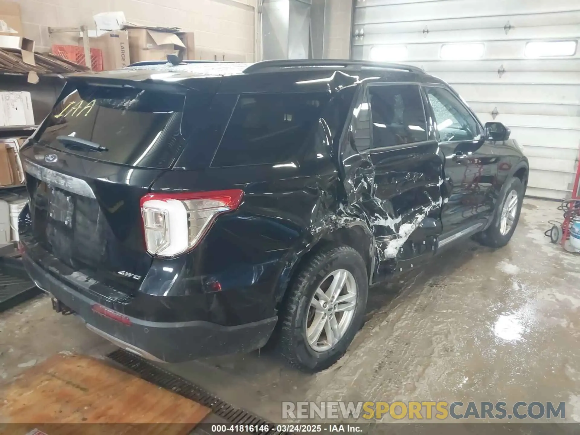 4 Photograph of a damaged car 1FMSK8DH2MGA45693 FORD EXPLORER 2021