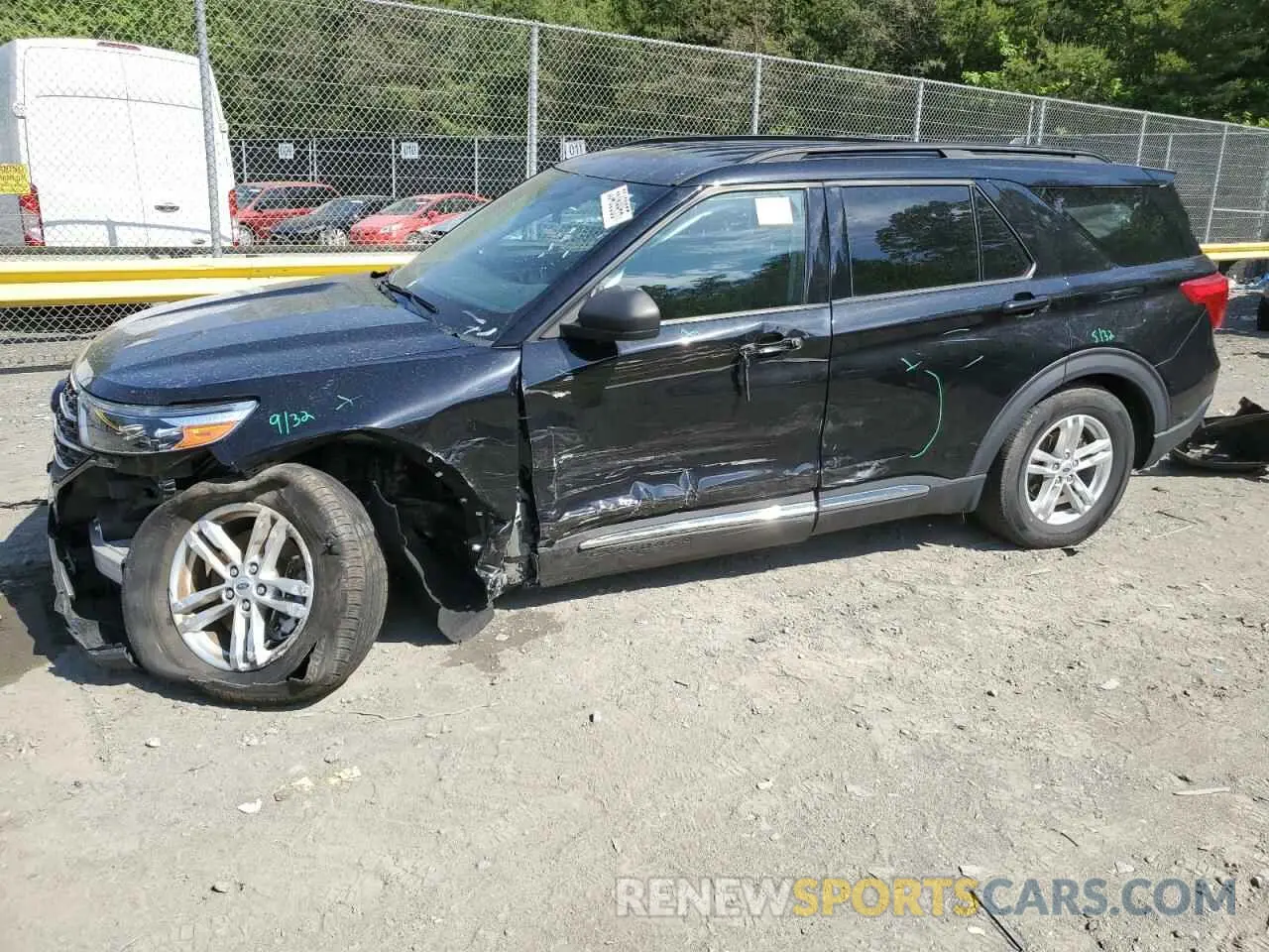 1 Photograph of a damaged car 1FMSK8DH2MGA58606 FORD EXPLORER 2021
