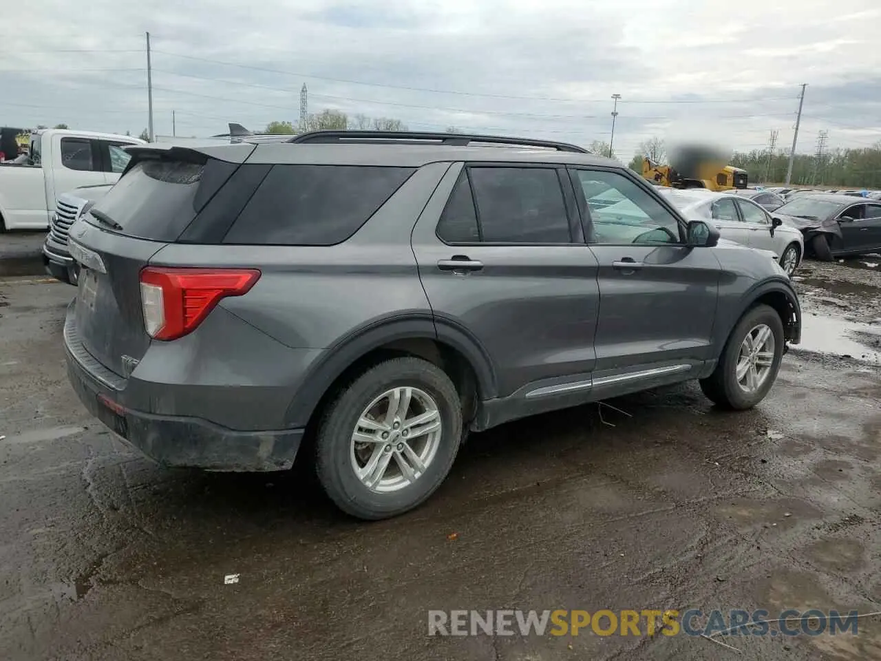 3 Photograph of a damaged car 1FMSK8DH2MGA81013 FORD EXPLORER 2021