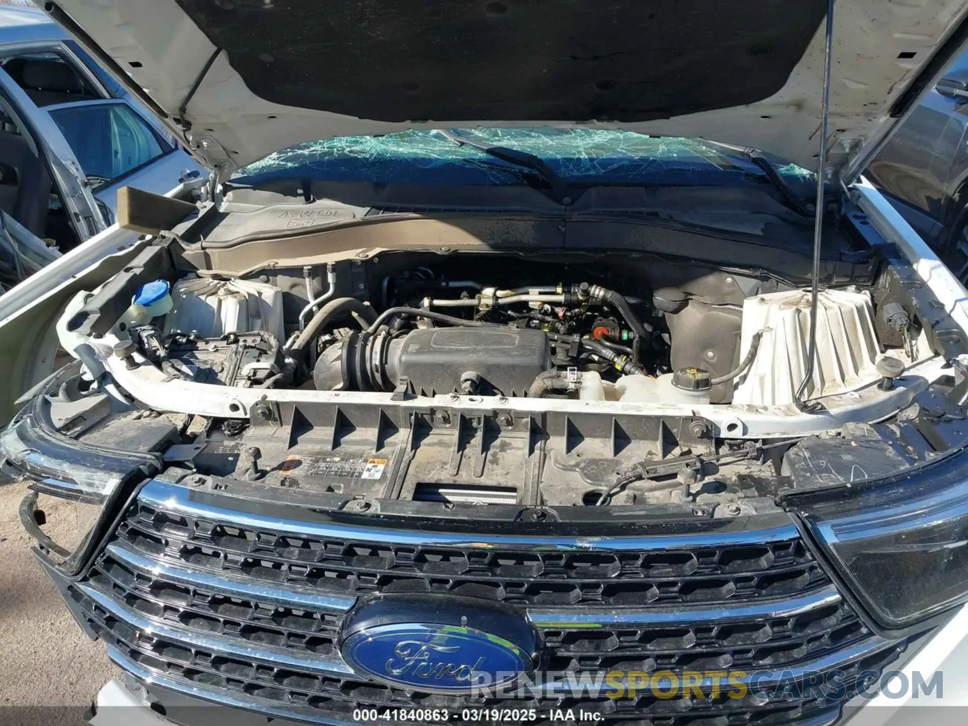 10 Photograph of a damaged car 1FMSK8DH2MGA95784 FORD EXPLORER 2021