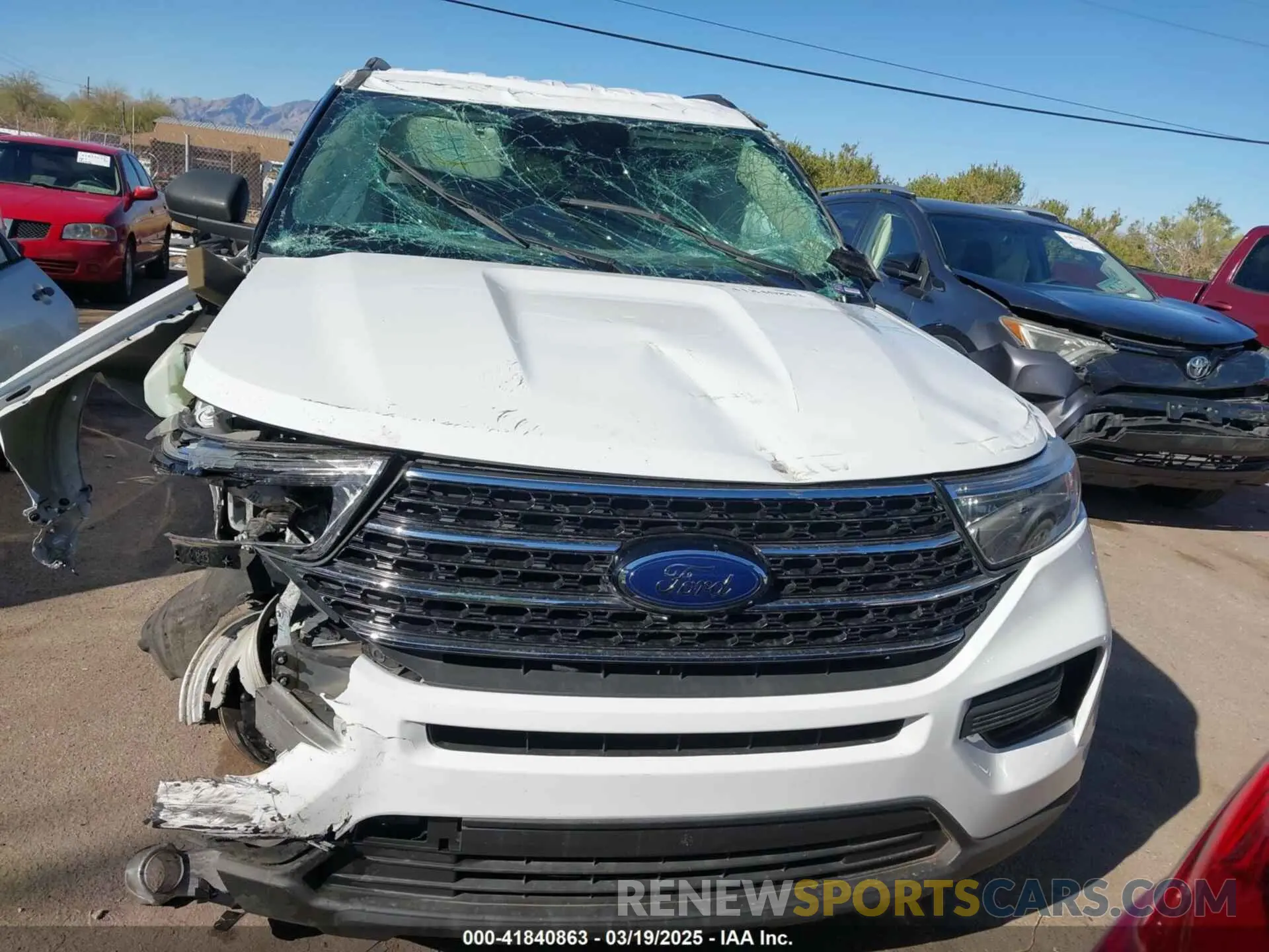 11 Photograph of a damaged car 1FMSK8DH2MGA95784 FORD EXPLORER 2021