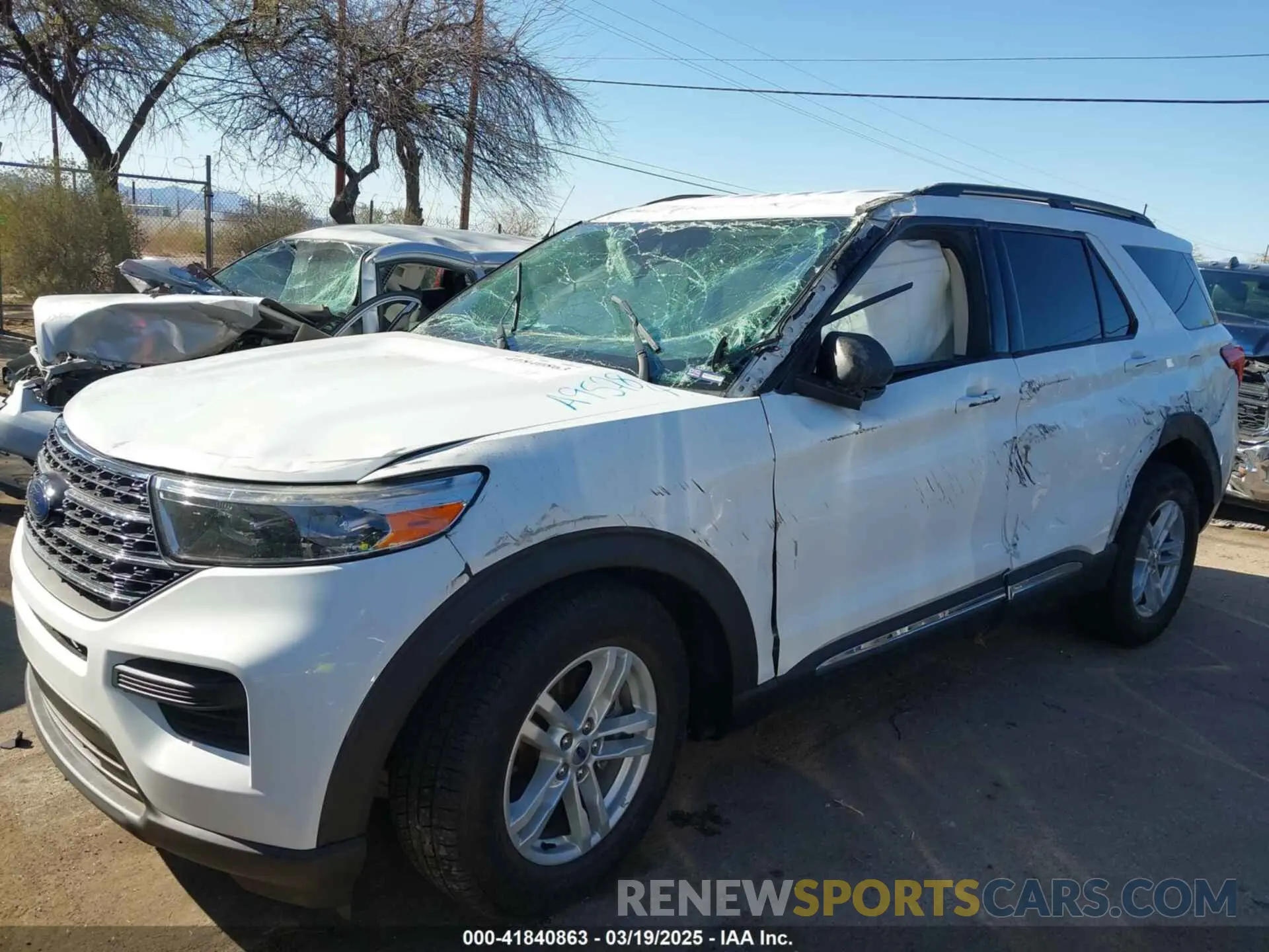 2 Photograph of a damaged car 1FMSK8DH2MGA95784 FORD EXPLORER 2021