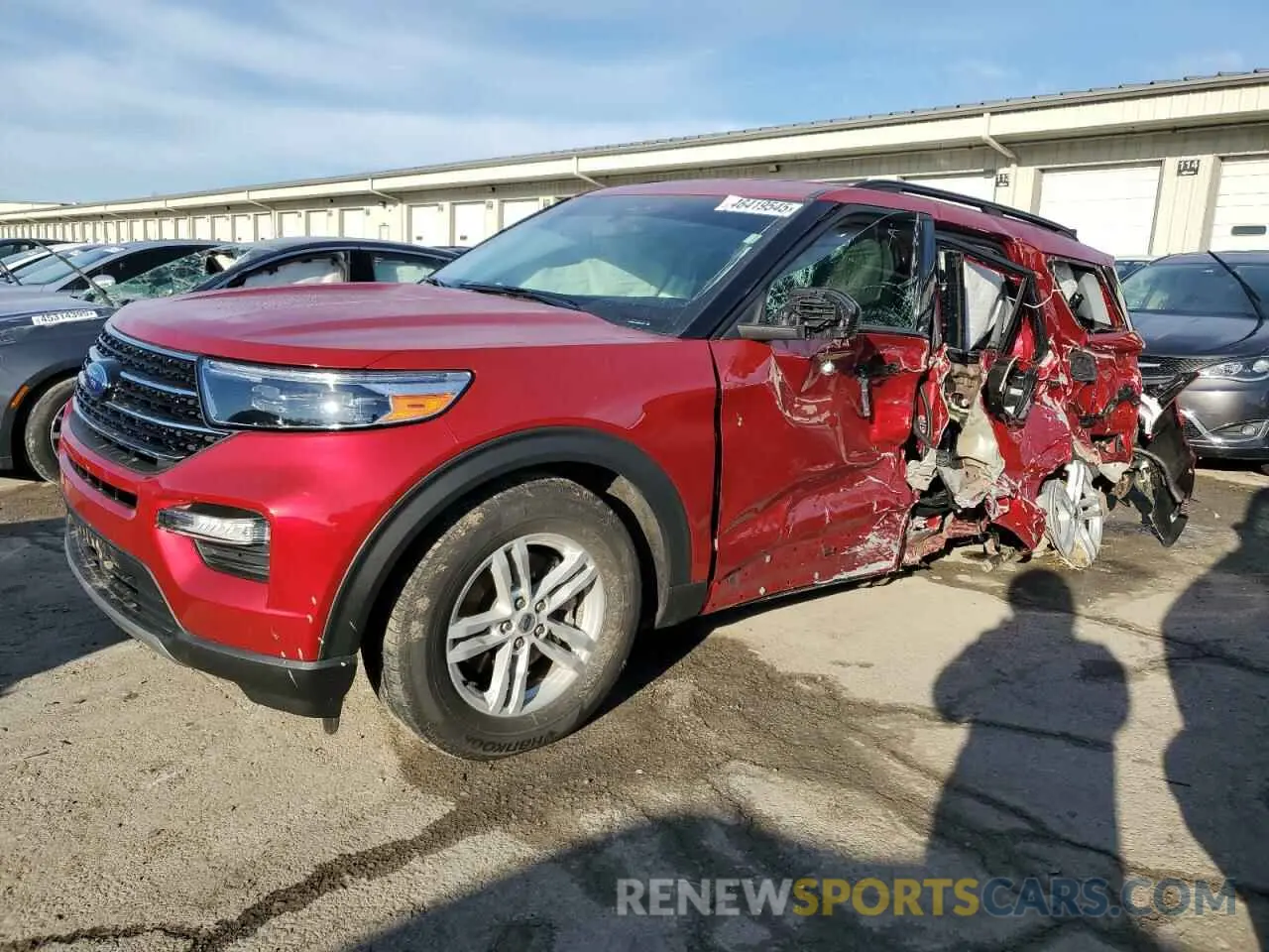 1 Photograph of a damaged car 1FMSK8DH2MGB41761 FORD EXPLORER 2021
