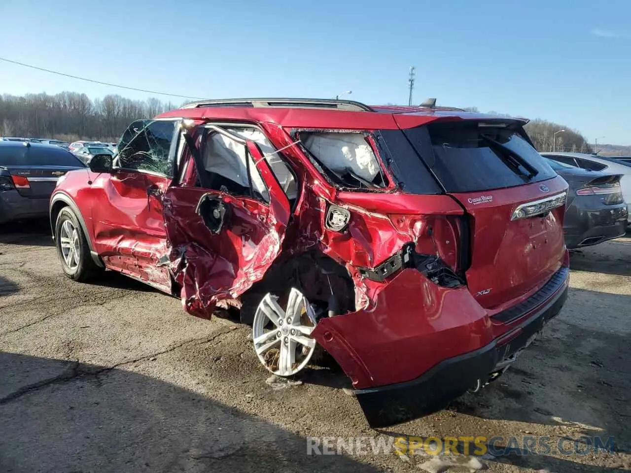 2 Photograph of a damaged car 1FMSK8DH2MGB41761 FORD EXPLORER 2021