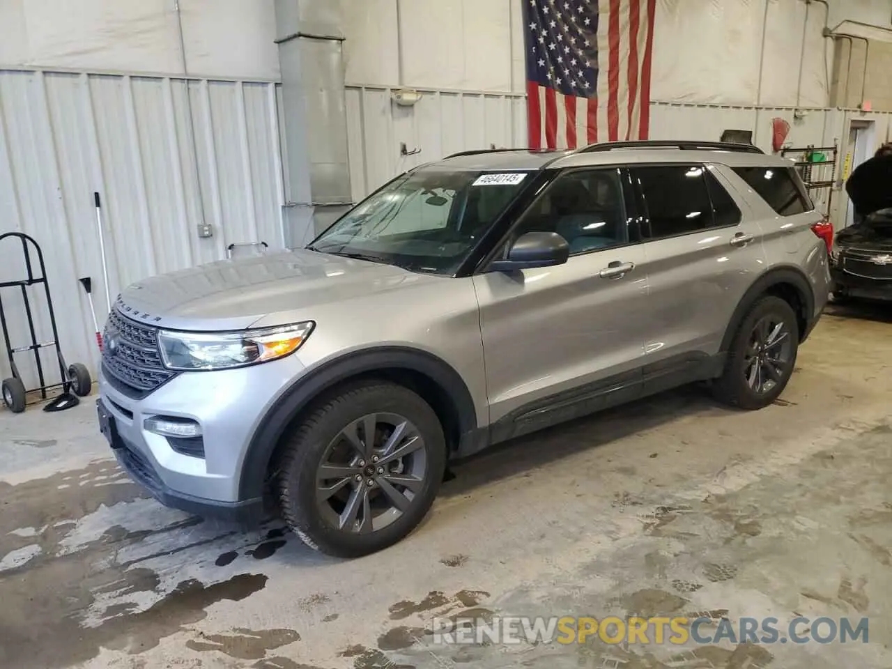 1 Photograph of a damaged car 1FMSK8DH2MGB58320 FORD EXPLORER 2021