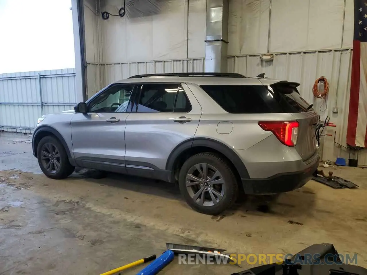 2 Photograph of a damaged car 1FMSK8DH2MGB58320 FORD EXPLORER 2021