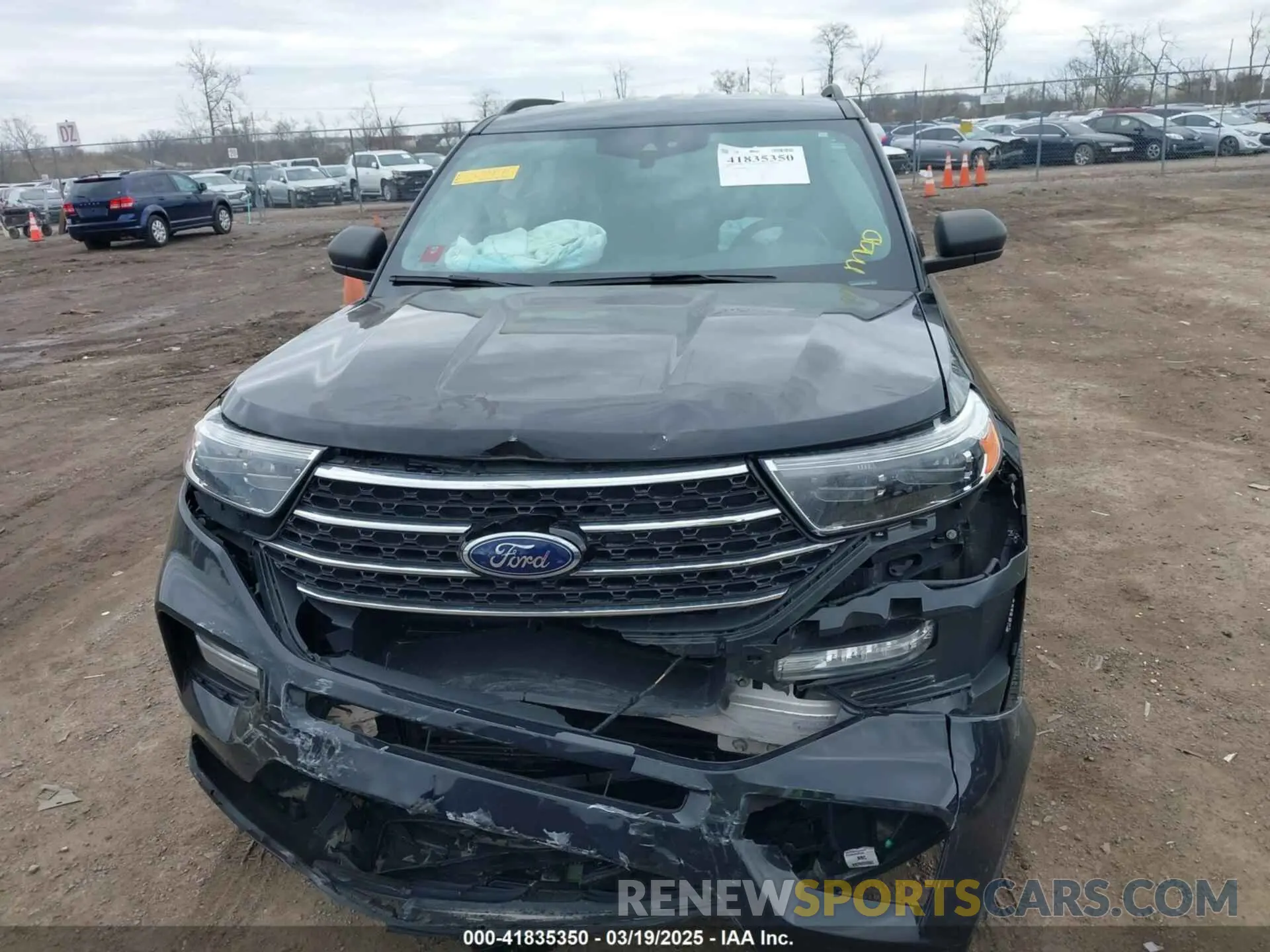 11 Photograph of a damaged car 1FMSK8DH2MGB58995 FORD EXPLORER 2021