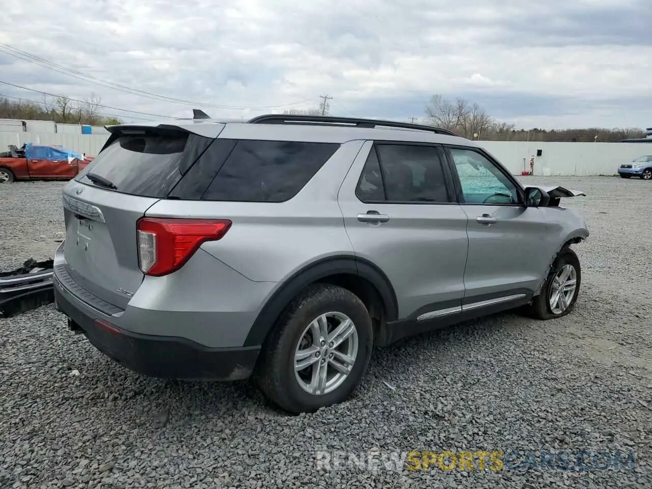 3 Photograph of a damaged car 1FMSK8DH2MGB86005 FORD EXPLORER 2021