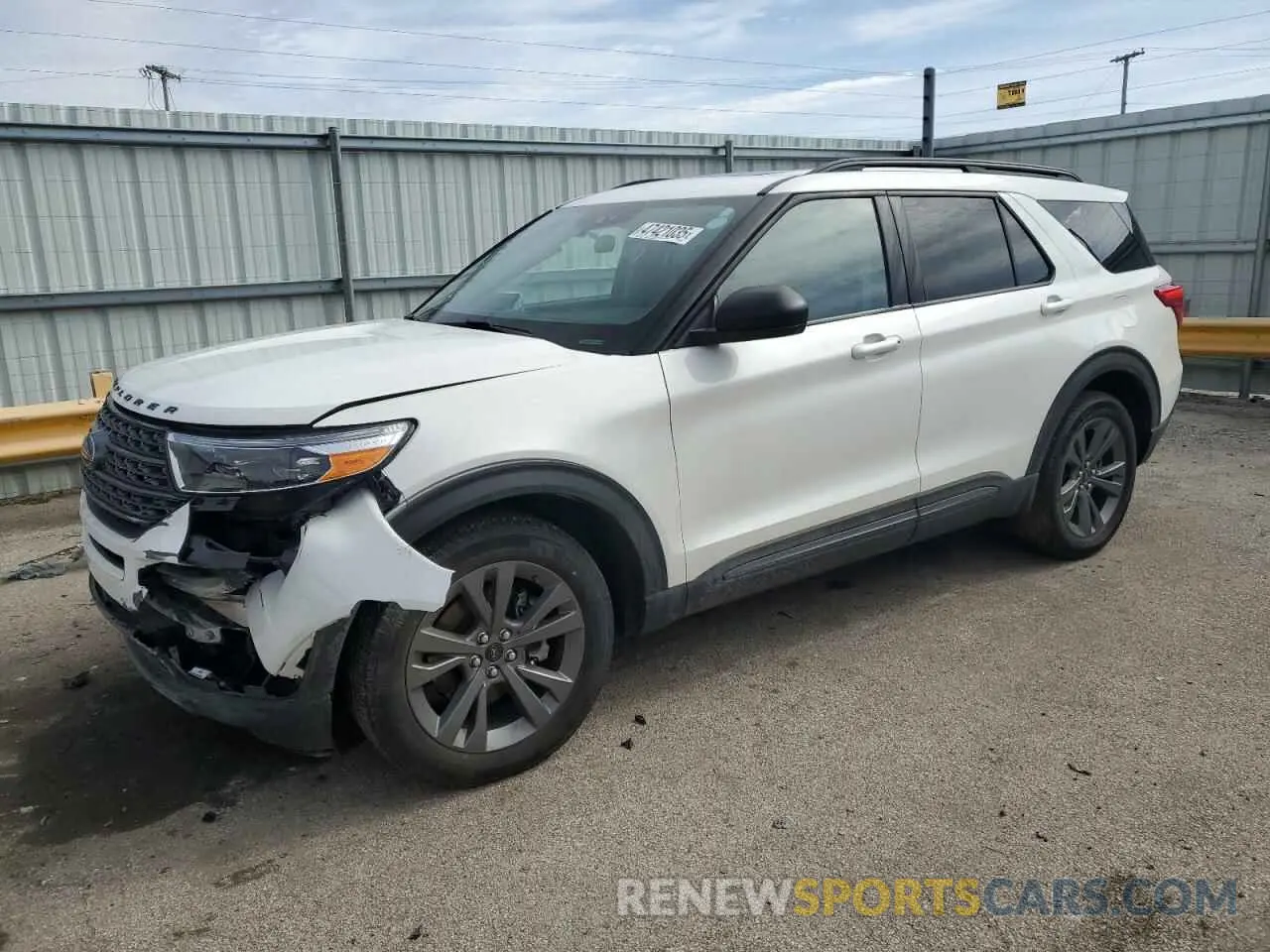 1 Photograph of a damaged car 1FMSK8DH2MGB94797 FORD EXPLORER 2021