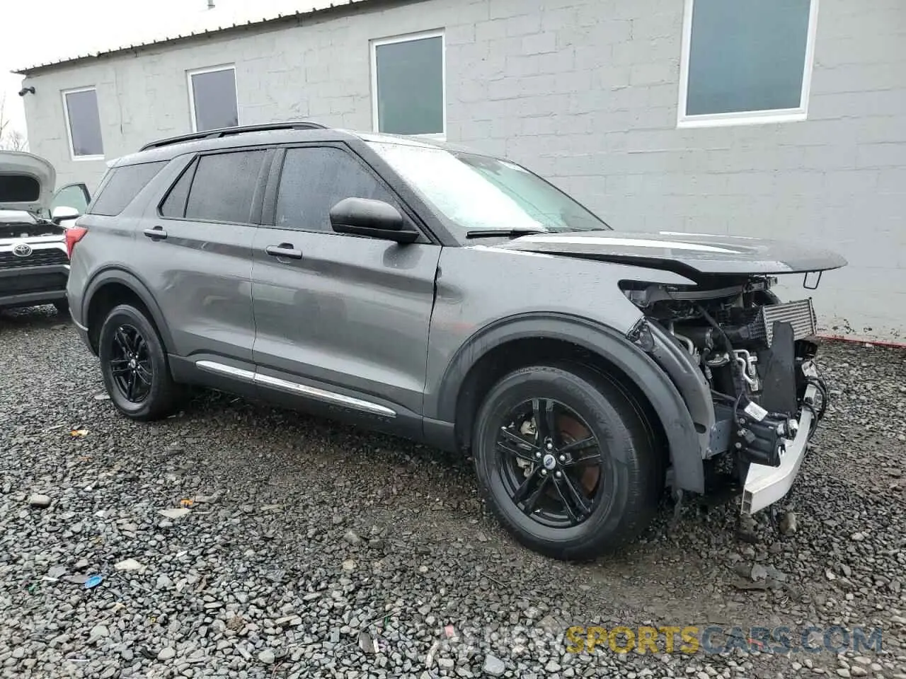 4 Photograph of a damaged car 1FMSK8DH3MGA10421 FORD EXPLORER 2021