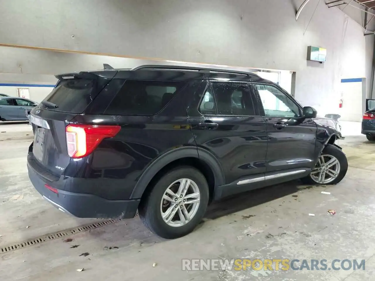 3 Photograph of a damaged car 1FMSK8DH3MGB29344 FORD EXPLORER 2021