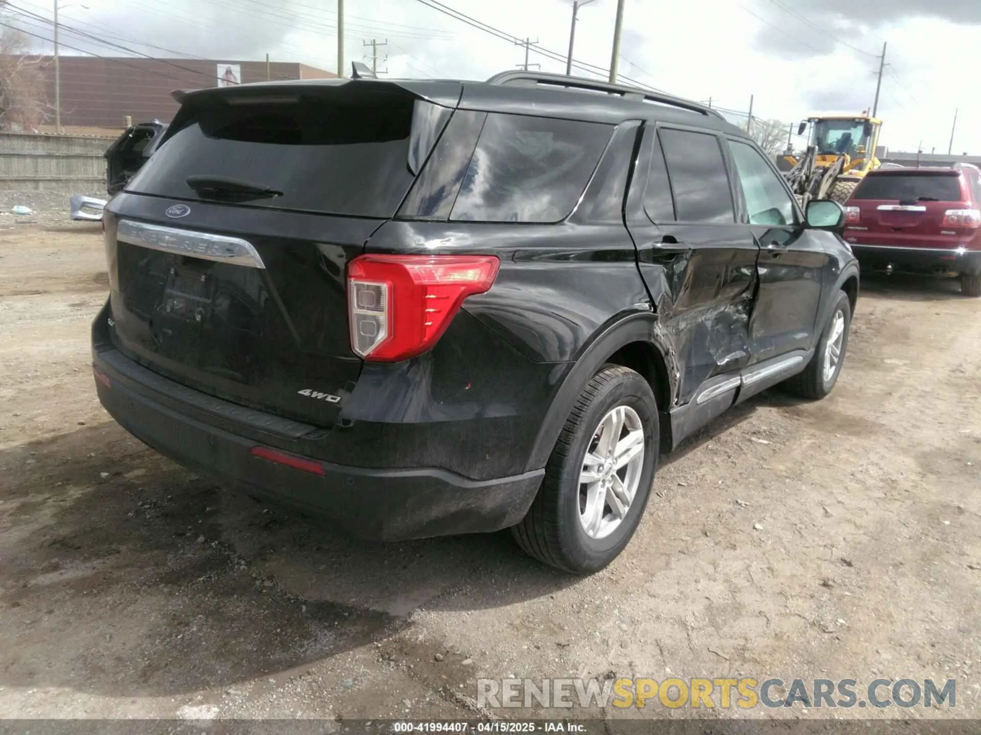 4 Photograph of a damaged car 1FMSK8DH3MGB42417 FORD EXPLORER 2021