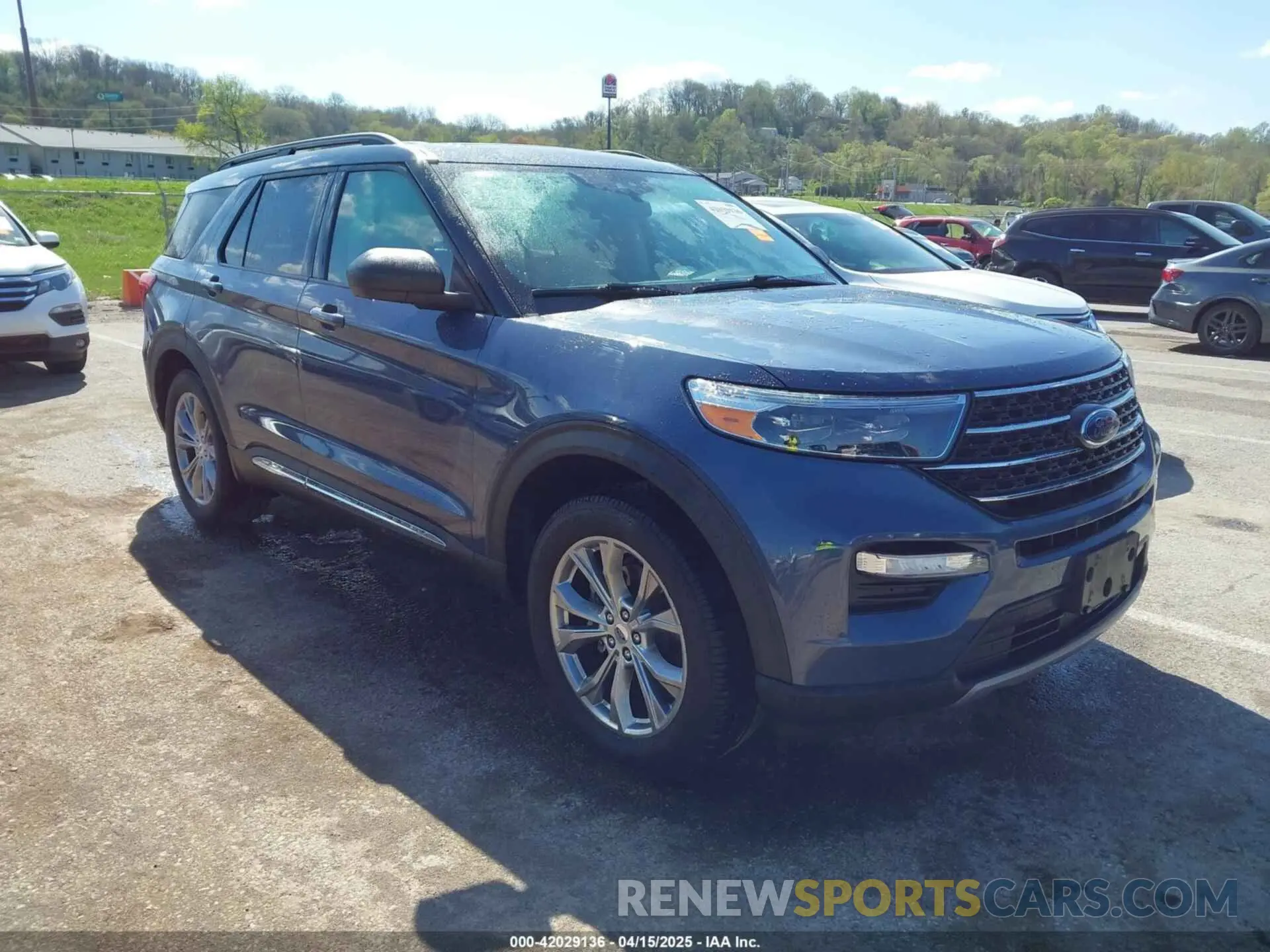 1 Photograph of a damaged car 1FMSK8DH3MGC06374 FORD EXPLORER 2021