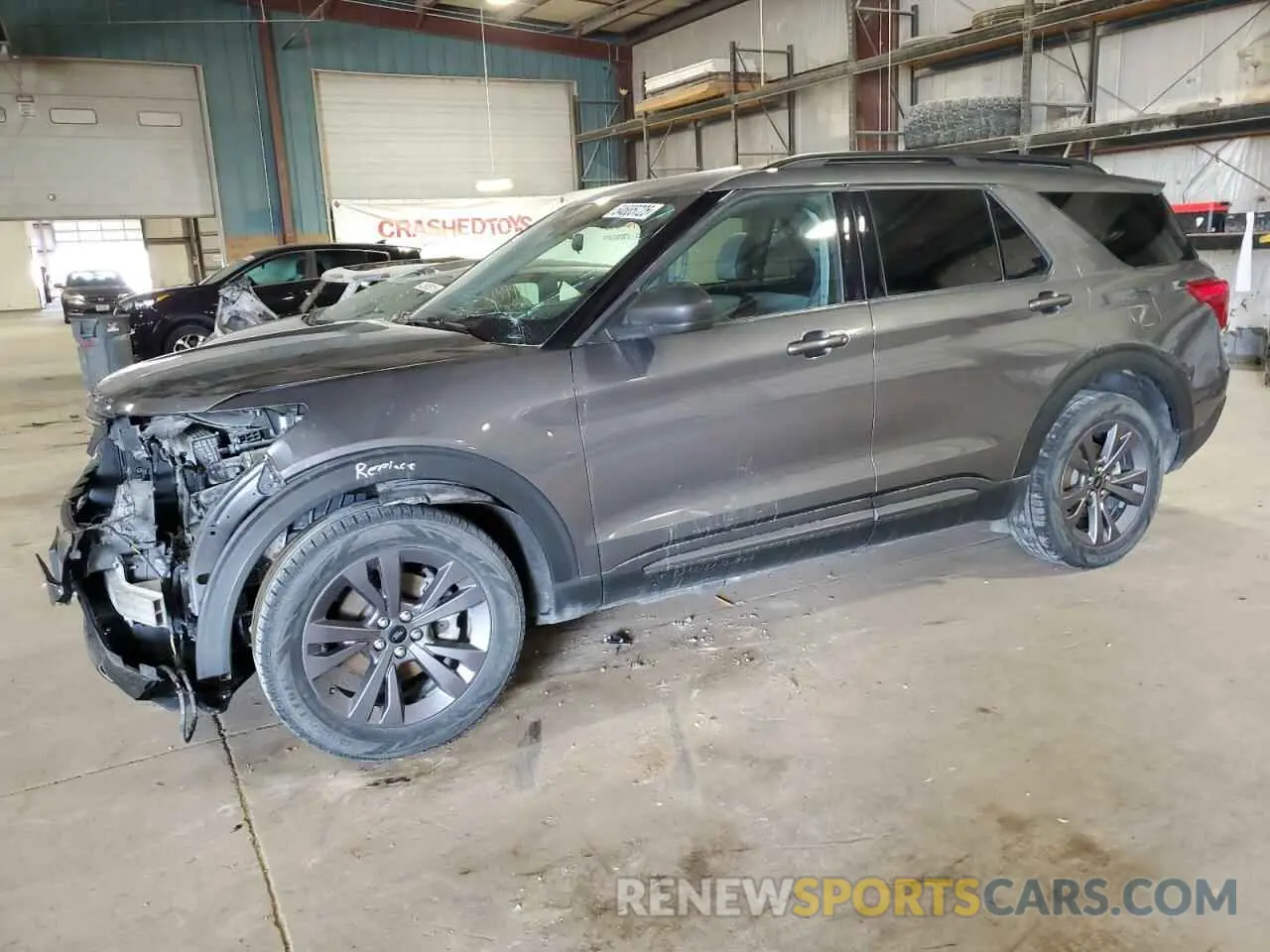 1 Photograph of a damaged car 1FMSK8DH3MGC07511 FORD EXPLORER 2021