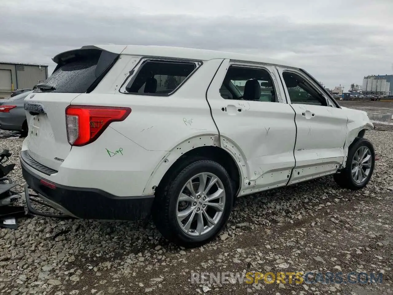 3 Photograph of a damaged car 1FMSK8DH3MGC39844 FORD EXPLORER 2021