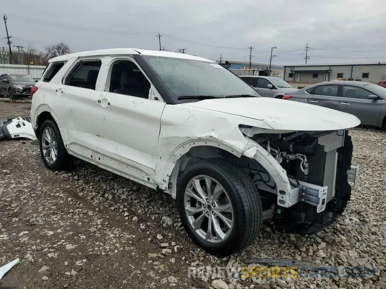 4 Photograph of a damaged car 1FMSK8DH3MGC39844 FORD EXPLORER 2021