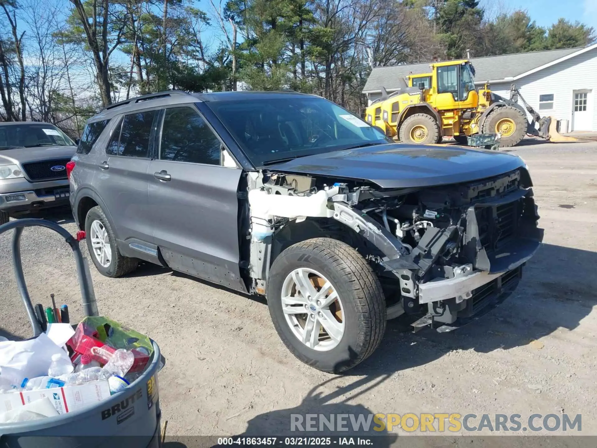 1 Photograph of a damaged car 1FMSK8DH4MGA13408 FORD EXPLORER 2021