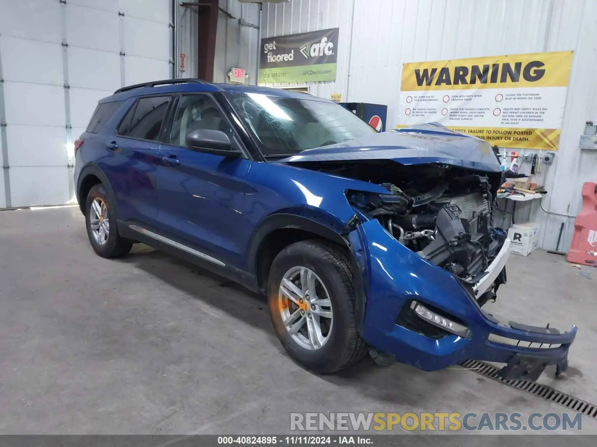 1 Photograph of a damaged car 1FMSK8DH4MGA83247 FORD EXPLORER 2021
