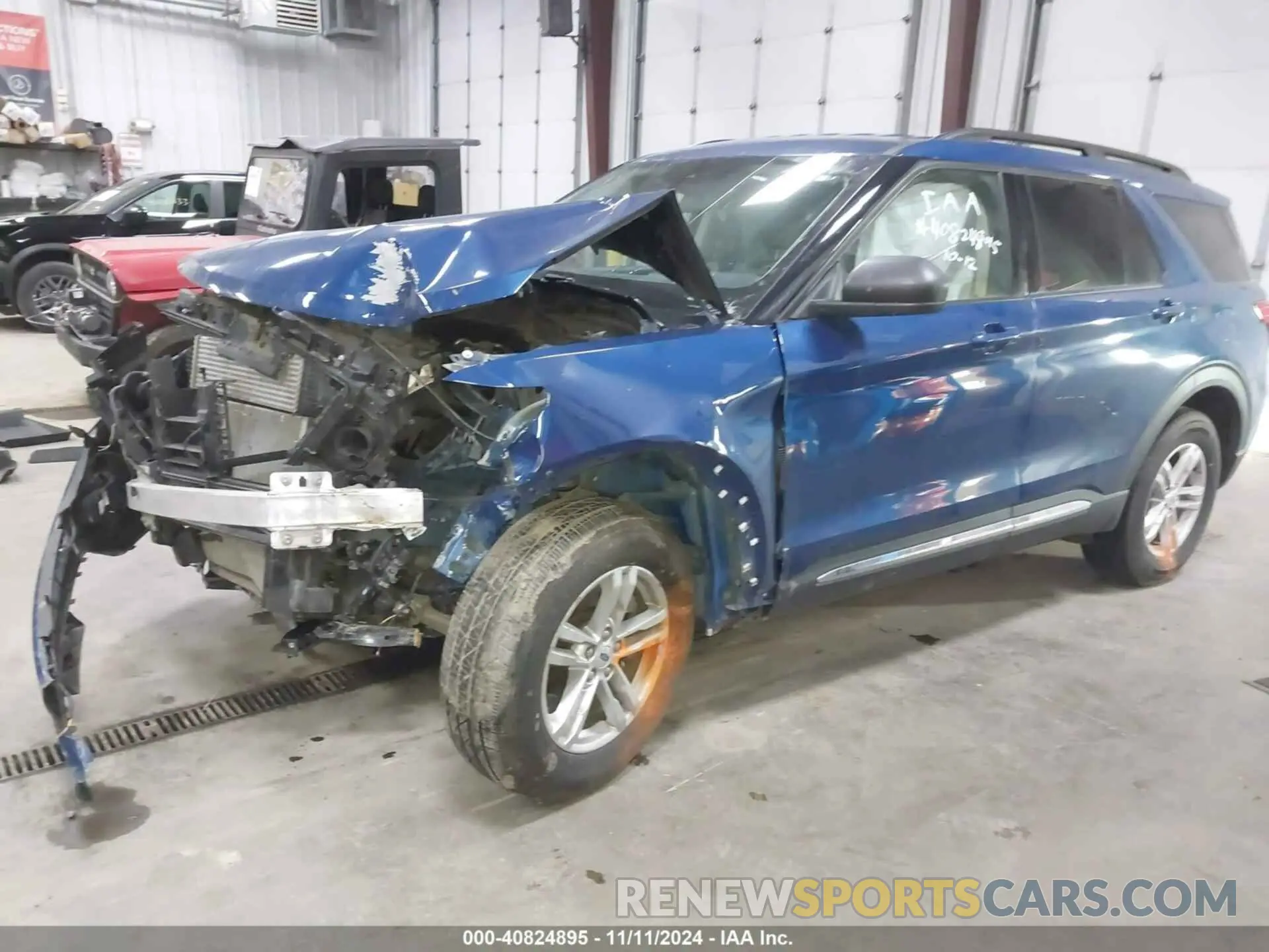 2 Photograph of a damaged car 1FMSK8DH4MGA83247 FORD EXPLORER 2021