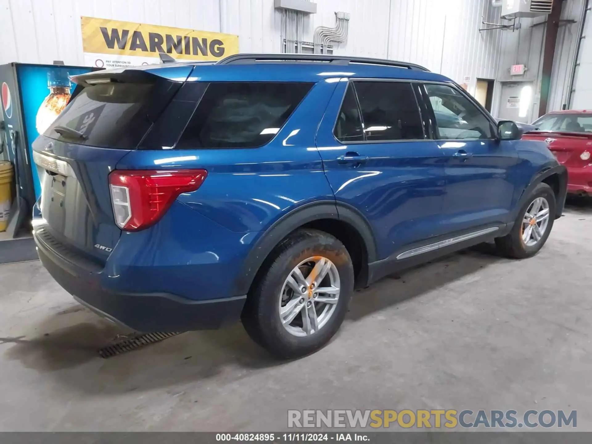 4 Photograph of a damaged car 1FMSK8DH4MGA83247 FORD EXPLORER 2021